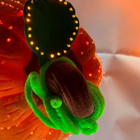 Fiber Optic Avon Glowing Pumpkin Decoration - Tested, Original Box, Vintage 2002 - Picture 16 of 16
